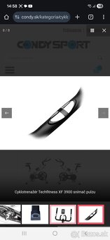 Stacionárny bicykel TECHFITNESS XF 3900 - 3