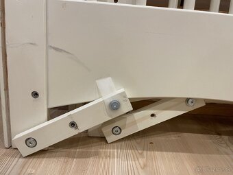 Detská postieľka s hojdacím mechanizmom / kolíska 120x60 - 3