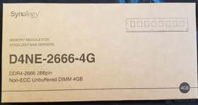 Synology server RAM DDR4 4GB - 2666MHz - 3