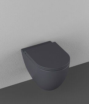 Závesné wc Infinity antracit - 3