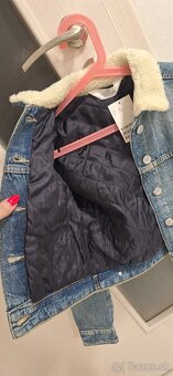 Dievčenská riflová bunda-140 - 3