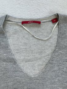 Vlnený sivý sveter s.Oliver - 3