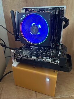 Mini ITX herná zostava - Ryzen 5, GTX 1660 Super, 16G - 3