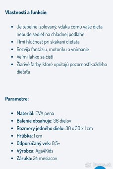 Detska penova podlozka puzzle - 3