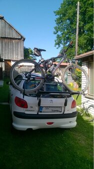 Nosič bicyklov na zadné dvere THULE ClipOn High 9105 - 3