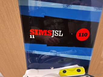 Predám snowboard SIMS JSL 110 - 3