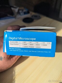 Digitálny USB mikroskop 0–1600× - 3