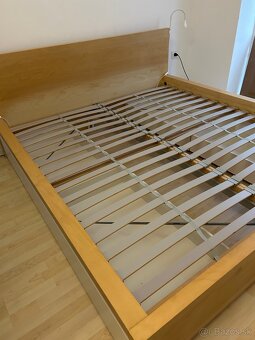 Manzelska postel IKEA Malm - 3