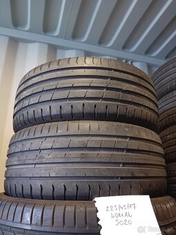 2ks letné pneu 225/45R17 Nokian - 3