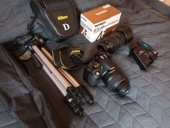 Nikon D3100 s príslušenstvom - 3