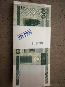100 Ruble Bielorusko unc priamo z banky - 3