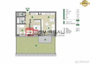PREDAJ 3 izbového bytu so záhradou v Prémiovej novostavbe Pe - 3