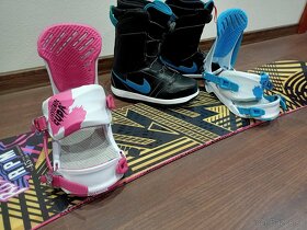 Predám snowboard Rossignol s topánkami Nike - 3