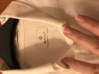 GANT originál white damska bluzka S/M - 3