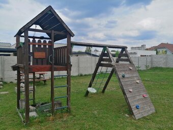 Záhradné ihrisko - detský domček - 3