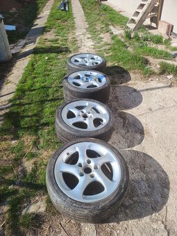 Predám Alu disky/ Elektróny Porsche OEM R18 dvojrozmer - 3