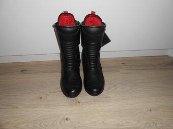 Predam nove damske kozene moto cizmy znacky IXS TOUR - 3