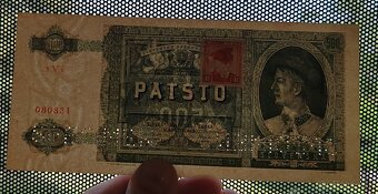 500 ks, 1941, 3Vu, 2x SPECIMEN dolný, KOLOK - 3