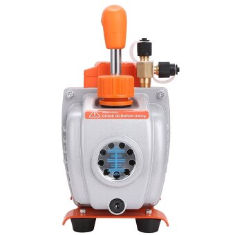 2-stupňová 5 CFM rotační lamelová vakuová pumpa 250W - 3