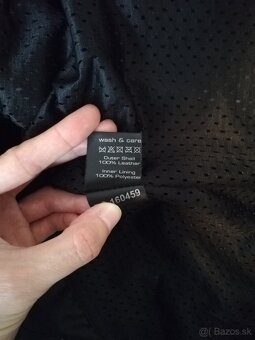 Zánovná motorkárska kožená bunda REVIT - veľkosť 38 - 3