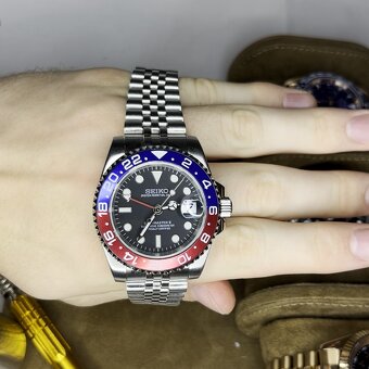 Seiko Mod GMT Pepsi - 3