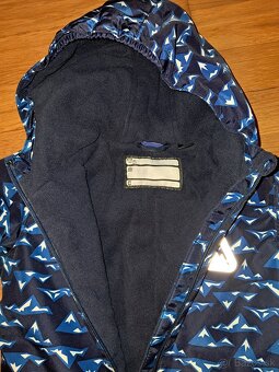 Zimný overal - tmavomodrý 92 - 3