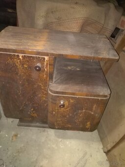 Retro dreveny nabytok, retro garnize - 3