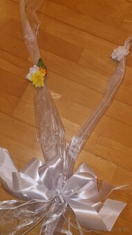 Svadobná výzdoba na auto - 3