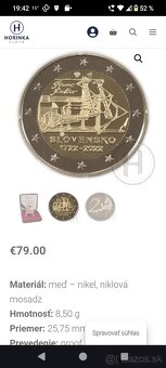 Zberatelská 2€ minca - 3