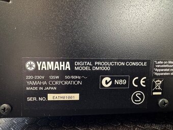 YAMAHA DM 1000 V2 - digitálny mixpult nahrávacie štúdio - 3