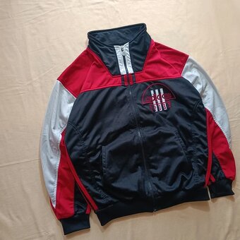 Vintage 80s Adidas tracksuit jacket retro tréningová bunda M - 3