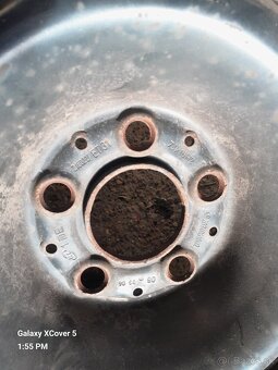 R16 5x112 plechace + puklice - 3