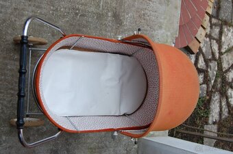 Detský retro kočík pre bábiky. - 3