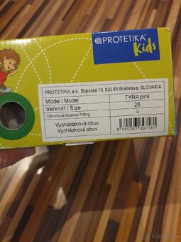 Dievčenské sandálky Protetika č. 26 - 3