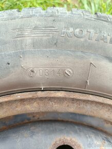 Plechové disky + zimné pneu - 3