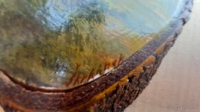 Obrázek tetřeva malovaný na břízovém řízku - Škrkánek - 3