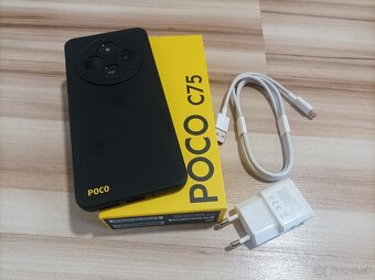 Nový telefón Poco C75 Black - 3