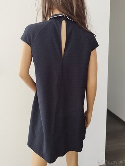Modré šaty zn. ZARA M/38 - 3