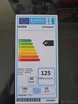 Predám tv GOGEN uhlopriečka 140 cm - 3