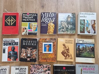 Knihy O Antike, Mytológii, histórii a iné - 3