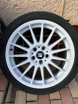 Disky biele r18 5/112 - 3