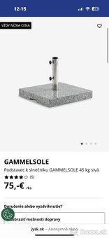 Predám nový slnečník z jysku - 3