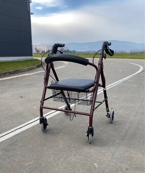 Chodítko/rolátor štvorkolesový - 3