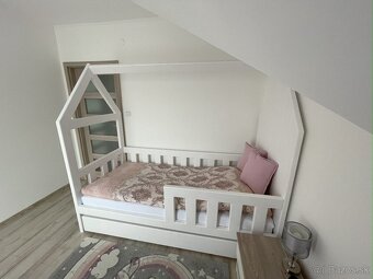 Masívna detská domčeková posteľ - 3