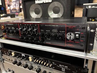 SWR SM-400S Profi bass Amp s 2U rackom - 3