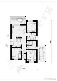 Budúca novostavba 4i RD, pozemok 450 m2 (alt. 3i a gar.) - 3