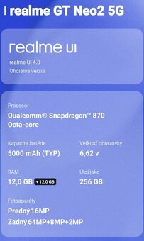 Realme GT Neo2 5G, 12GB/256GB - 3