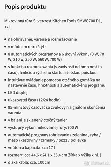 Mikrovlnná rúra - 3