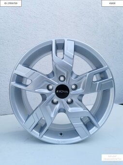Renault Trafic, Opel Vivaro alu disky 5x114,3 R17 7J ET45 12 - 3