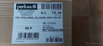 nové plné interiérové dvere 90 pravé + obložková zárubňa - 3